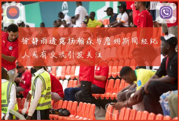 徐静雨透露杨瀚森与詹姆斯同经纪人或有交流引发关注