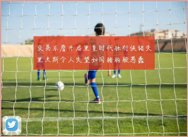 交易东詹开启里皇时代独行侠错失里夫斯令人失望如同猪狗般愚蠢
