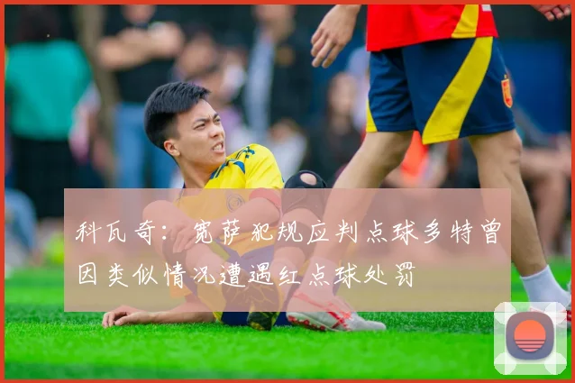 科瓦奇：宽萨犯规应判点球多特曾因类似情况遭遇红点球处罚
