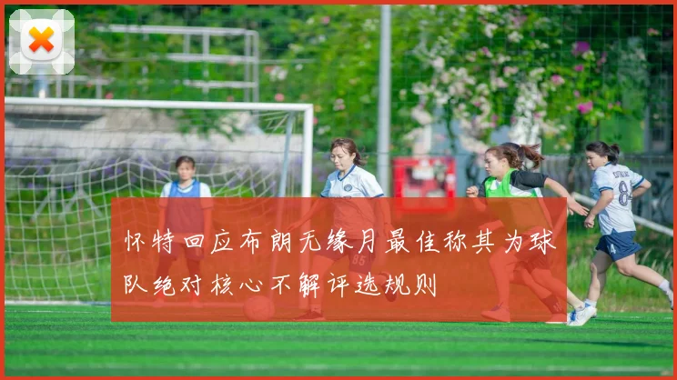 怀特回应布朗无缘月最佳称其为球队绝对核心不解评选规则